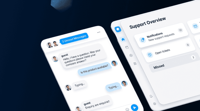 Website chats are missed